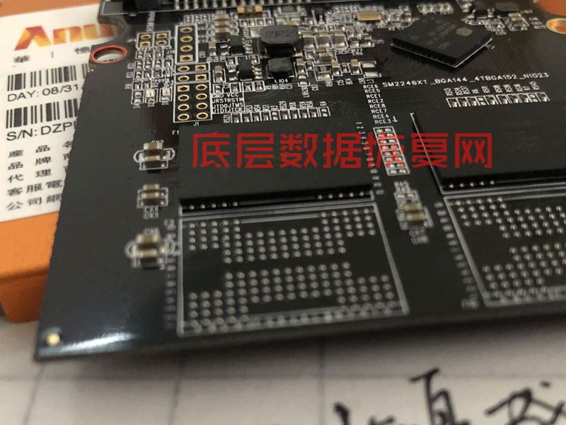 亚洲龙SM2246XT主控固态硬盘不识别数据恢复
