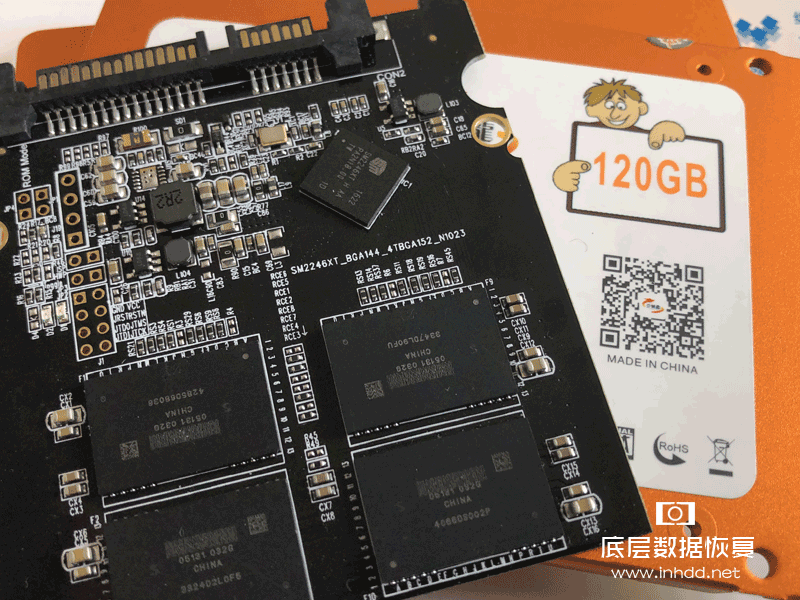 亚洲龙固态硬盘电脑不认恢复数据 SM2246XT主控数据恢复